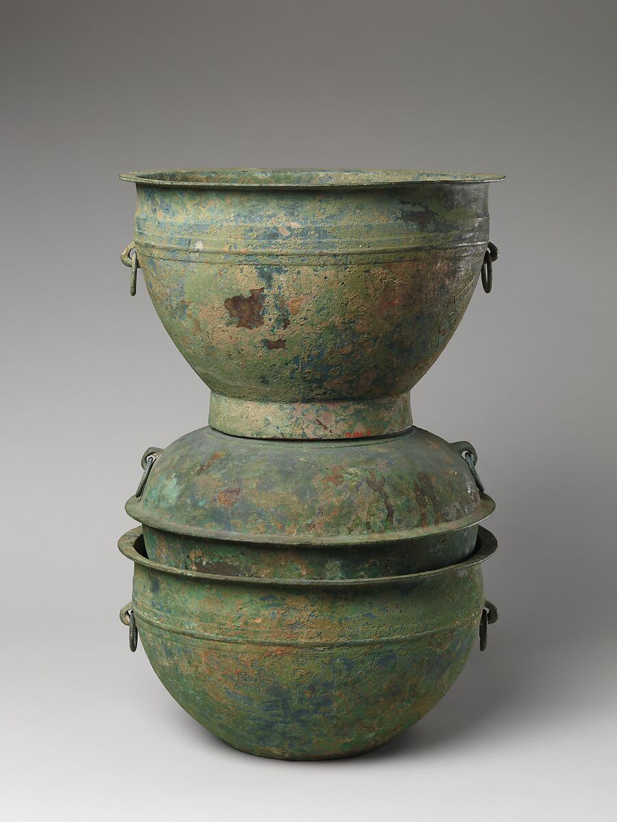 Cooking Vessel (Xian), Bronze, China