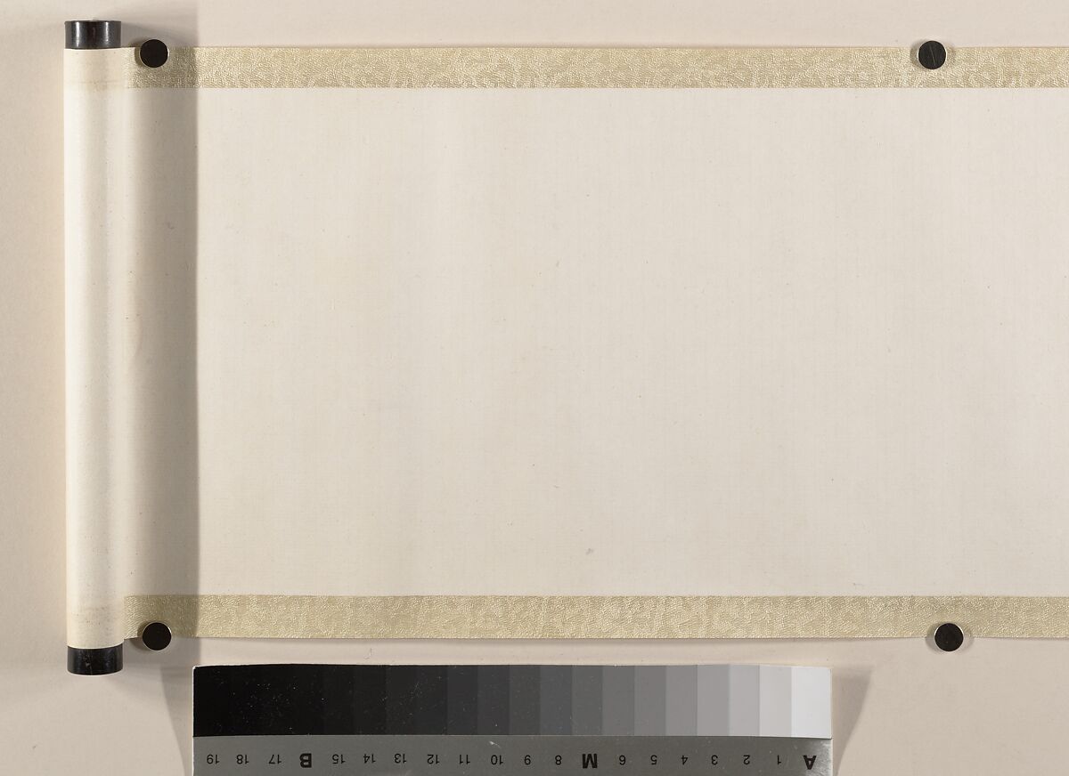 Spring Morning at the Palace of the Han Emperors, Unidentified artist (17th century), fake signature of Zhao Boju (died ca. 1162), Handscroll; ink and color on silk, China