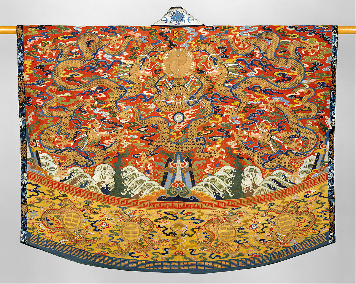 Daoist Robe, Silk and metallic thread tapestry weave (kesi), China 