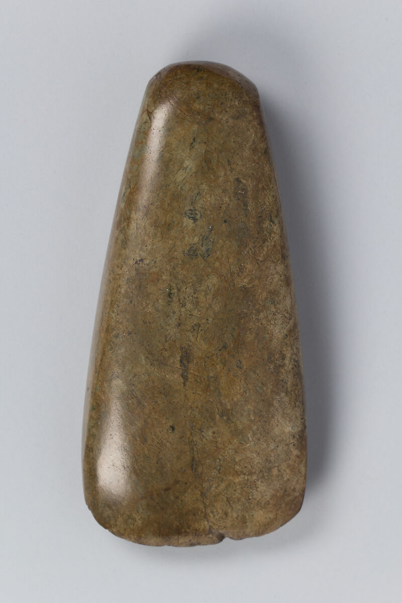 Polished Stone Axe (Masei sekifu), Serpentine, Japan 