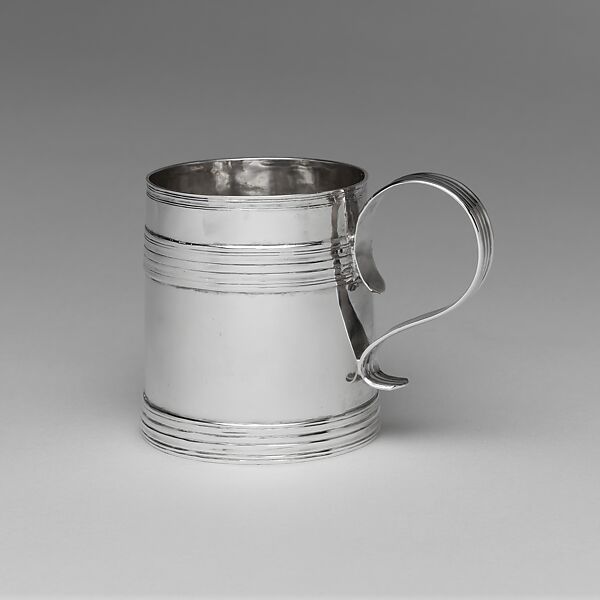 Mug, Marked by H. B., Silver, American 