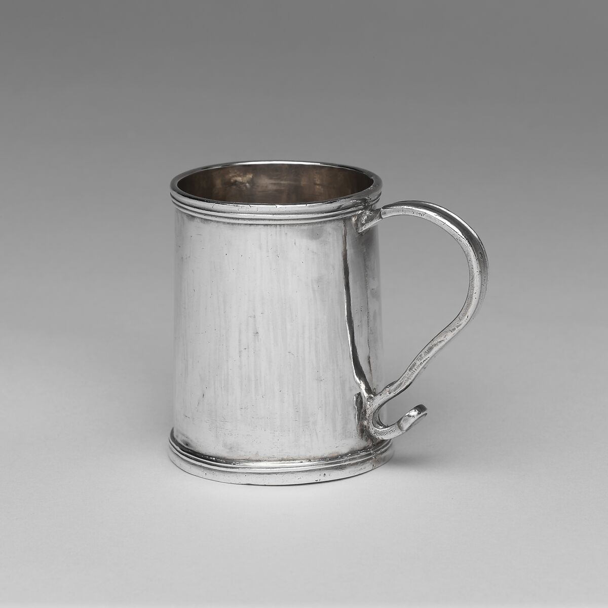 Mug, Marked by V. B., Silver, American 