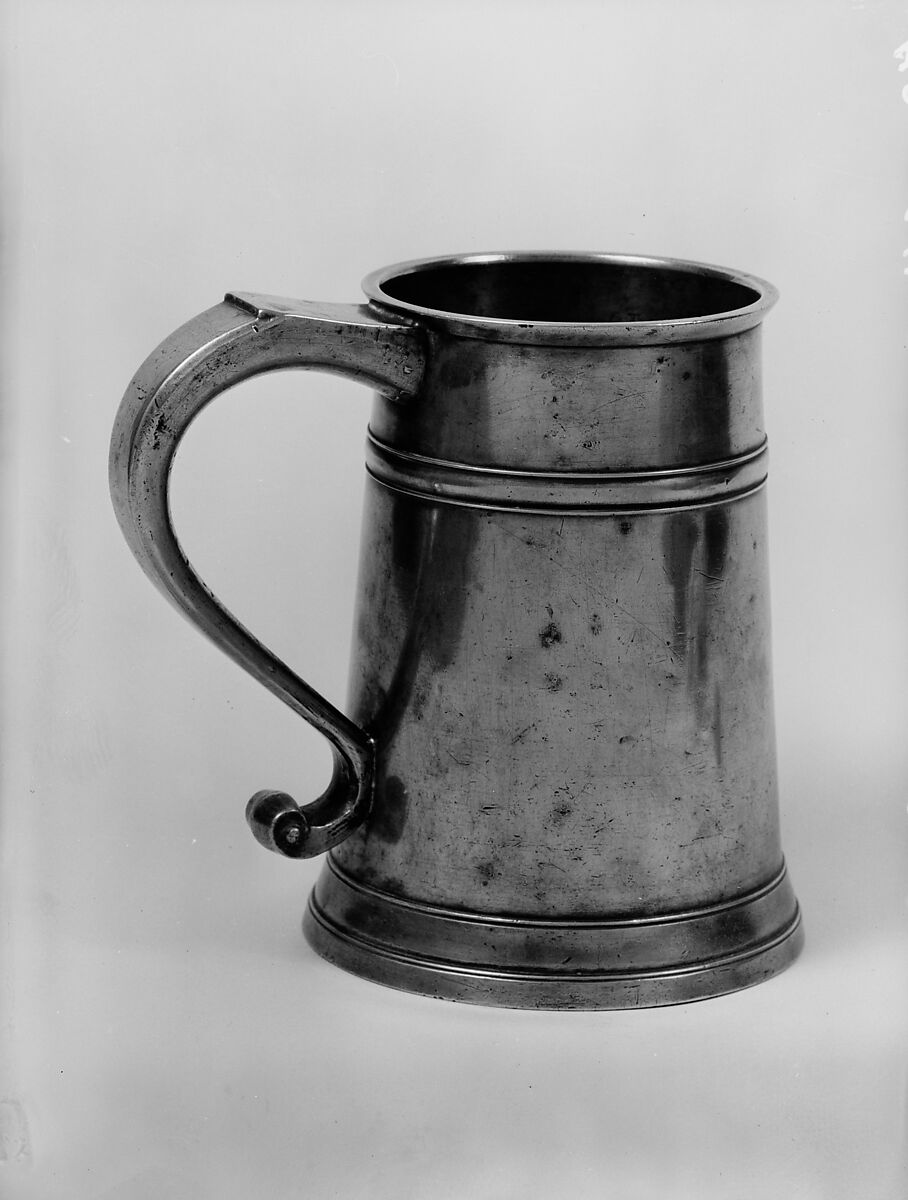 Mug, Henry Will (1734–ca. 1802), Pewter, American 