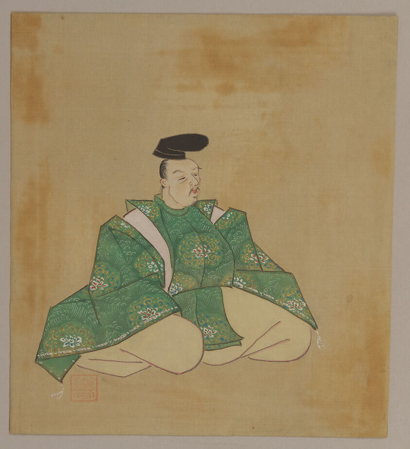 Painting, Twelve small paintings; on silk?, Japan