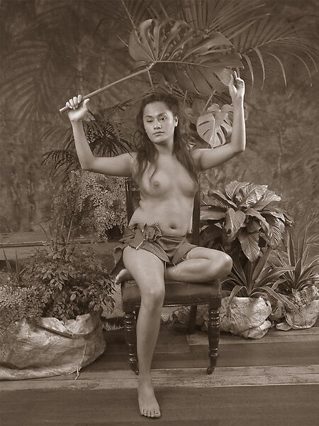 My Samoan Girl, Shigeyuki Kihara (Samoan, born 1975), Chromogenic print on "Fujicolor Professional Paper" 