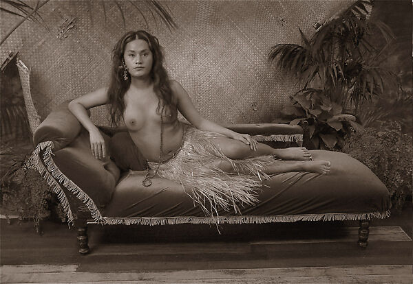 Fa'afafine: In the Manner of a Woman, Triptych 1, Shigeyuki Kihara (Samoan, born 1975), Chromogenic print on "Fujicolor Professional Paper", Samoan 