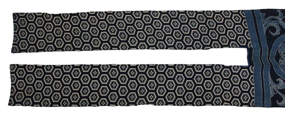 Horse trapping, Dye-patterned hemp, cotton, Japan