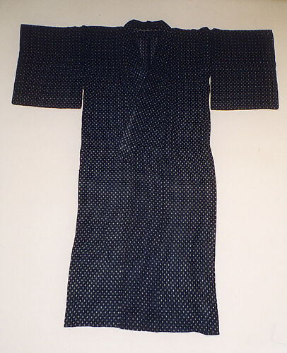Woman's Summer Kimono with Design of Small Crosses