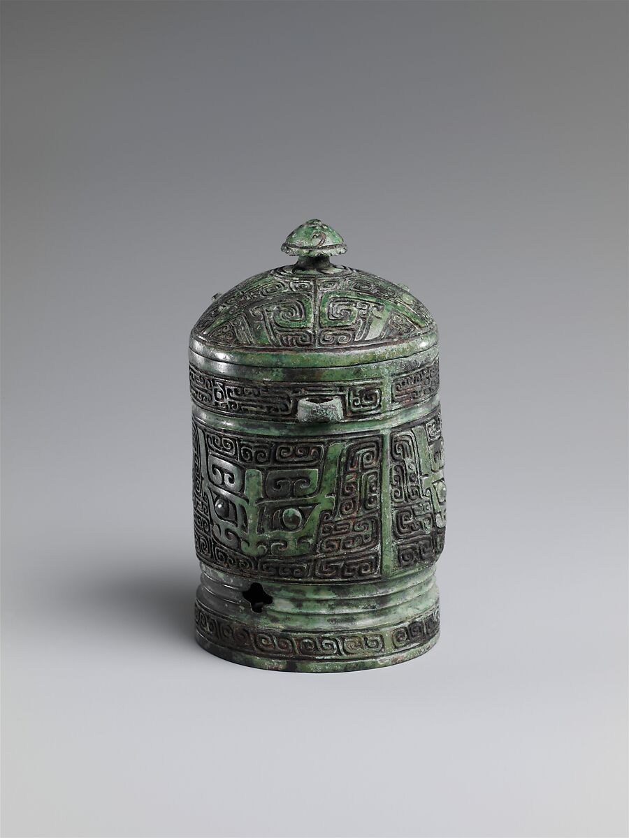 Wine cup (Zhi), Bronze, China