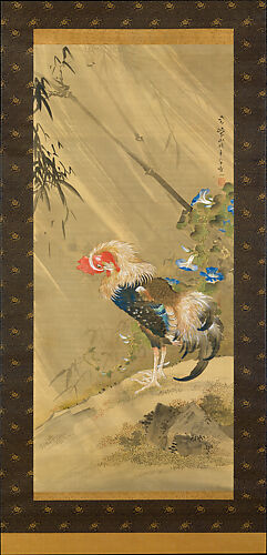 Rooster in a Storm