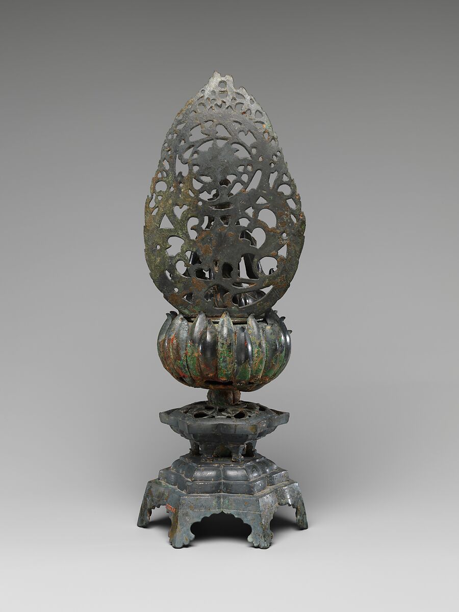 Bodhisattva, Leaded bronze; lost-wax cast, China