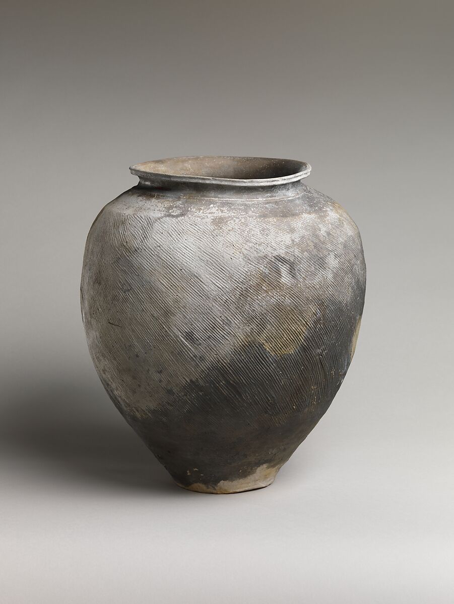 Jar, Earthenware (Suzu ware), Japan