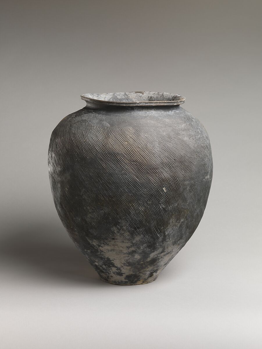 Jar, Earthenware (Suzu ware), Japan 