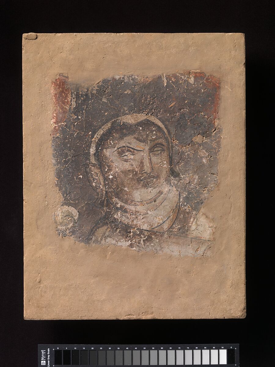 Buddha, Pigments on mud plaster, China (Xinjiang Uyghur Autonomous Region)