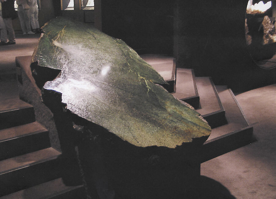 Huge block of Jade, Nephrite, Germany 