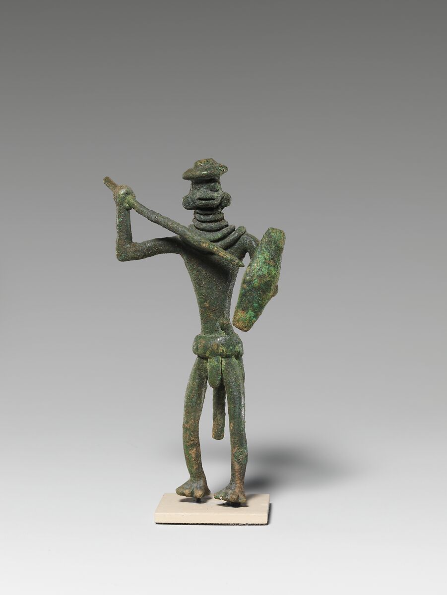 Standing Warrior, Bronze, Indonesia (Java) 