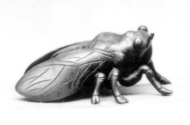 Ornament in the Form of a Bee, Bronze, Japan 