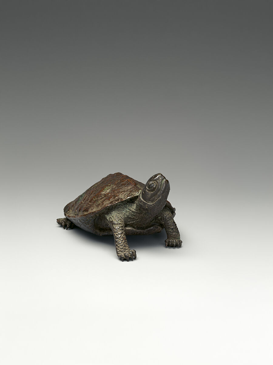 Turtle, Copper alloy, Japan