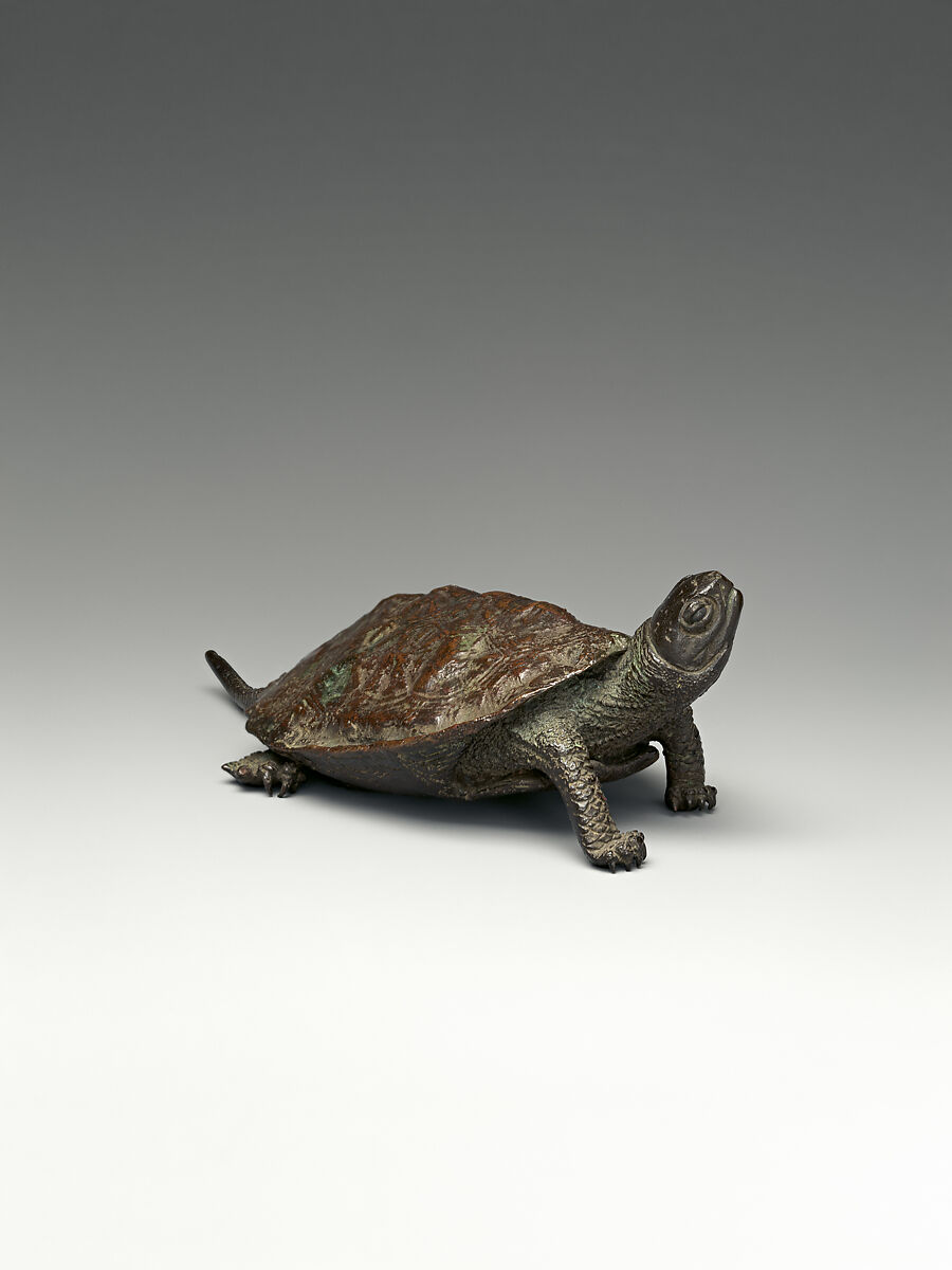 Turtle, Copper alloy, Japan