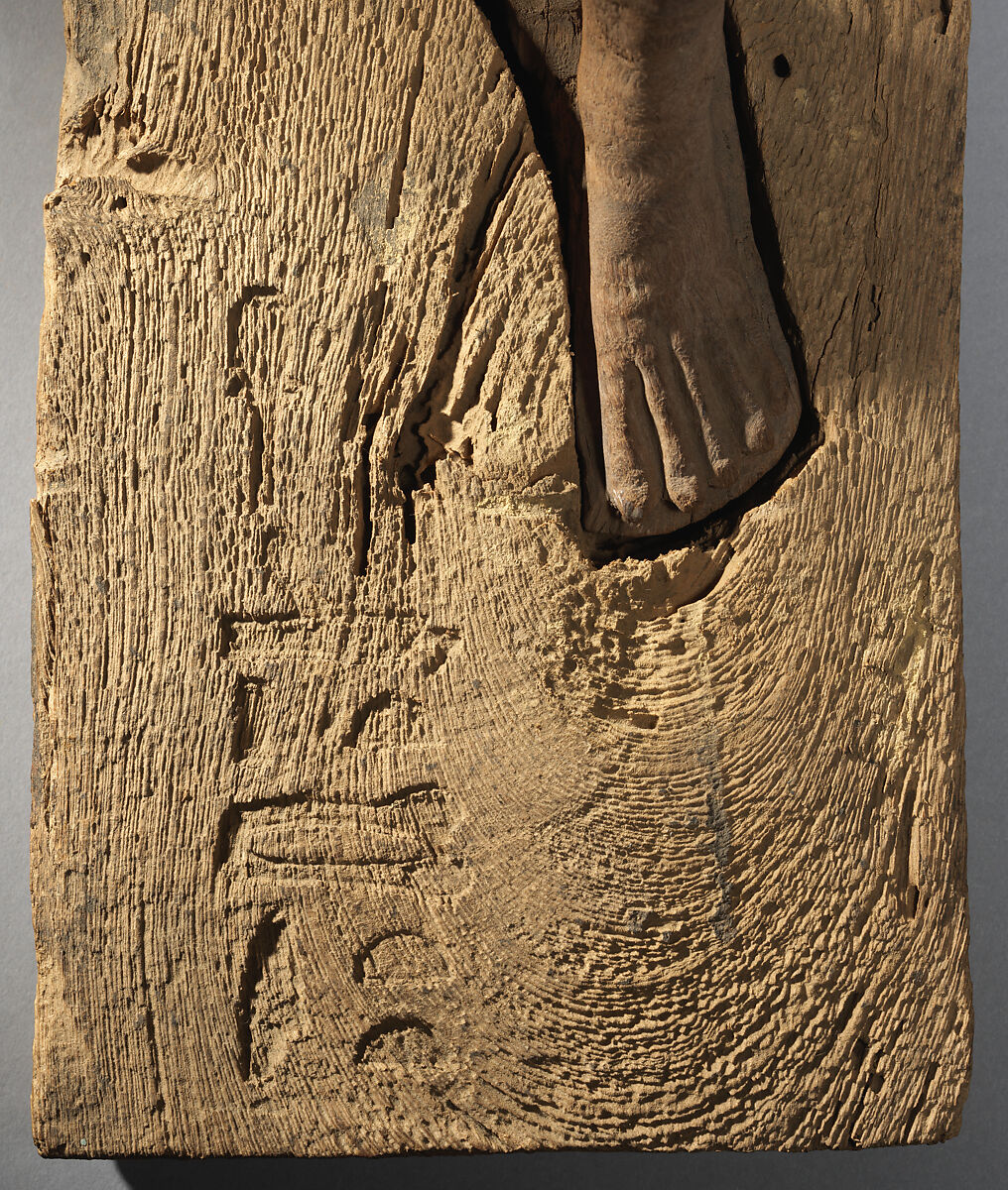 Statue of Tjeteti as a young man, Wood