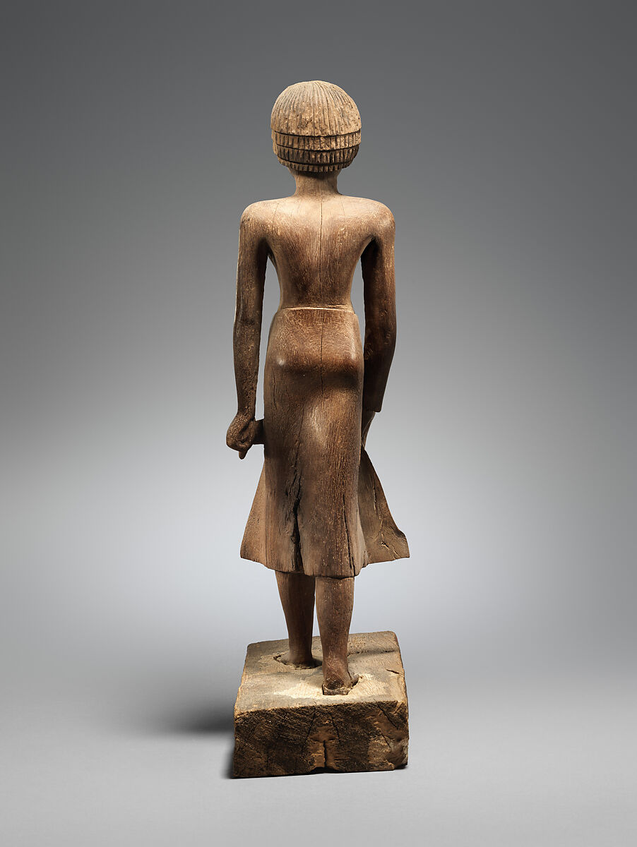 Statue of Tjeteti in middle age, Wood