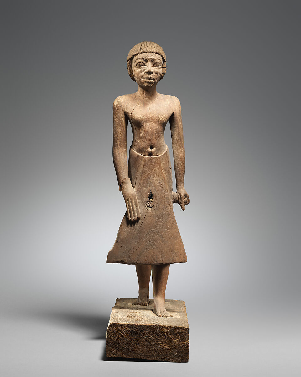 Statue of Tjeteti in middle age, Wood