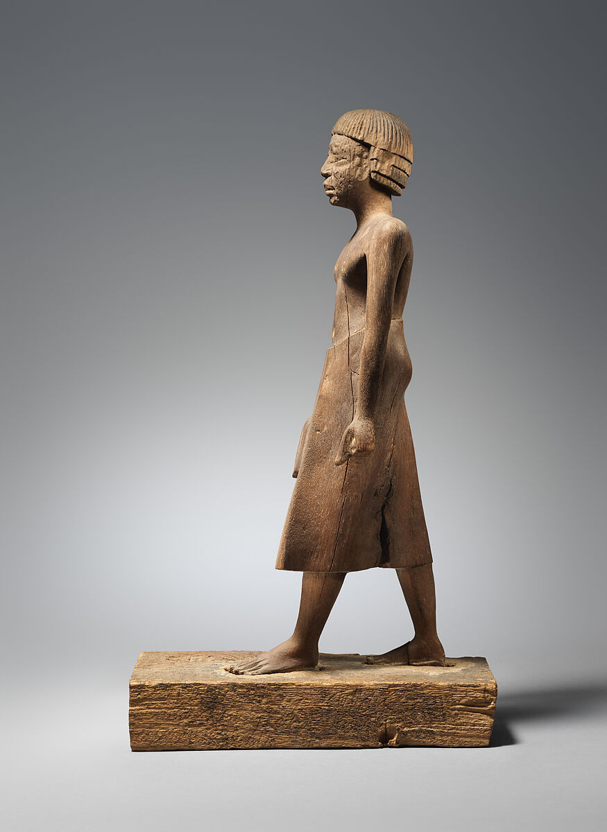 Statue of Tjeteti in middle age, Wood