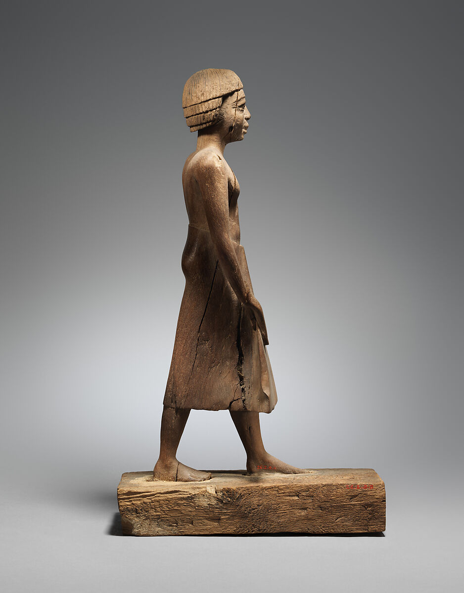 Statue of Tjeteti in middle age, Wood