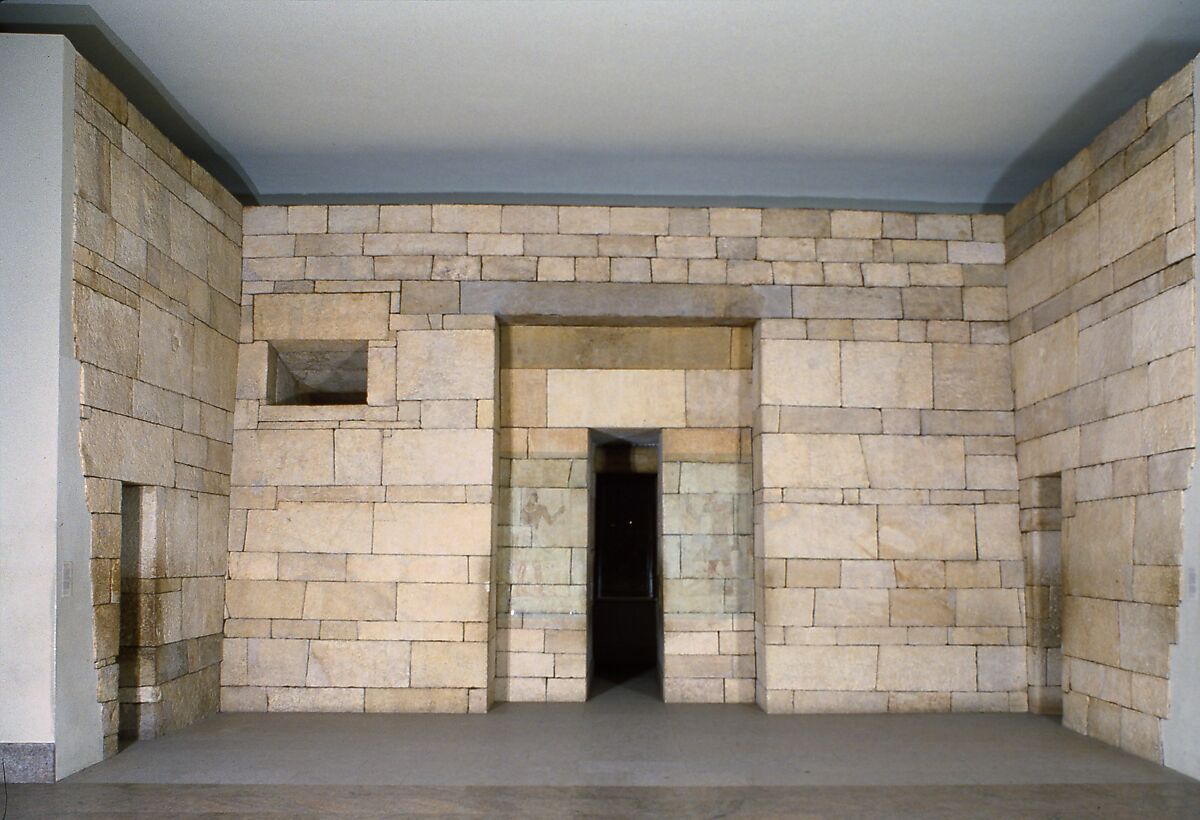 Mastaba Tomb of Perneb, Limestone, paint