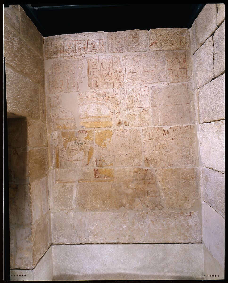 Mastaba Tomb of Perneb, Limestone, paint