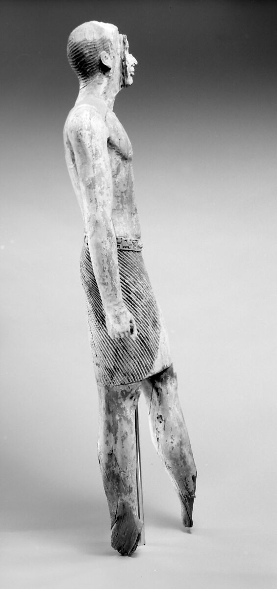 Statue of Kaipunesut, Wood, paint