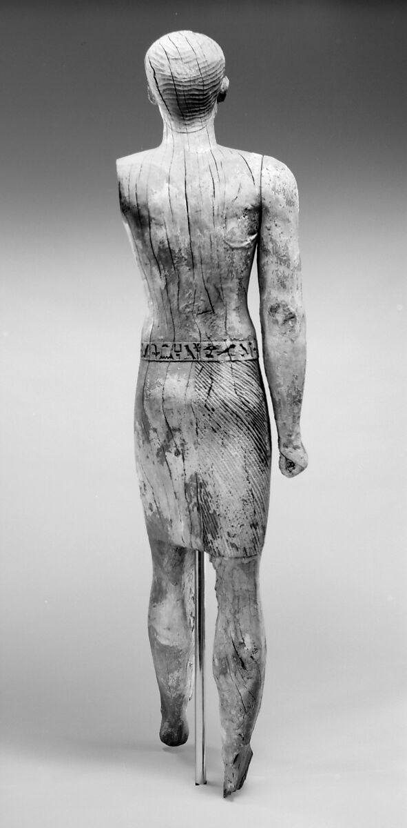 Statue of Kaipunesut, Wood, paint