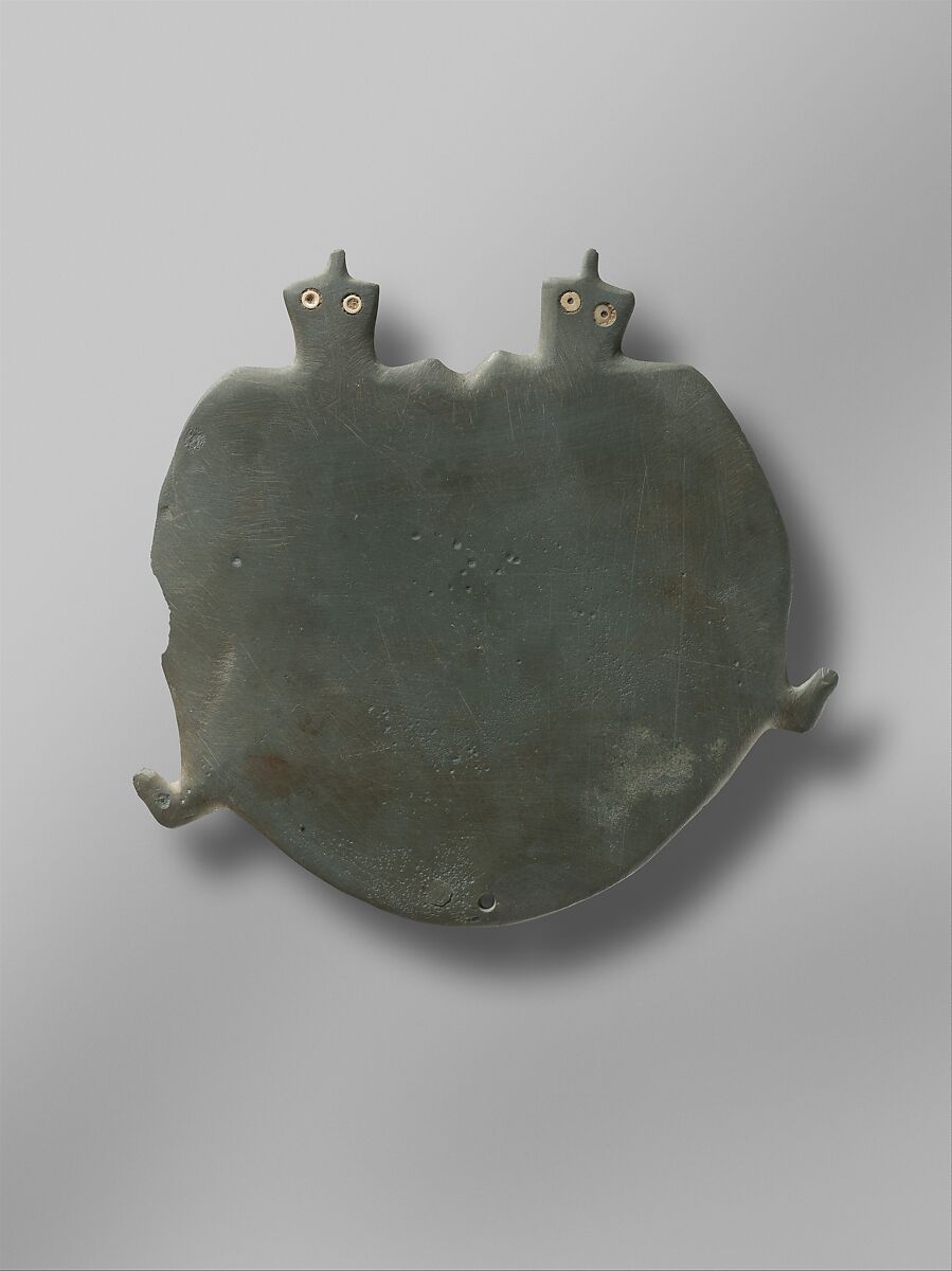 Palette Depicting a Pair of Mud Turtles, Greywacke 