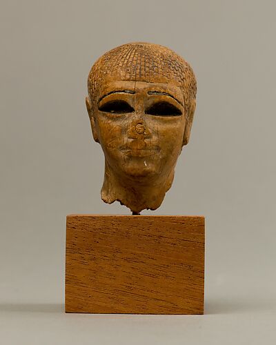 Head of a Female Figure from the Tomb of Khety