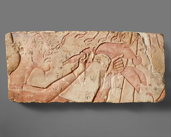 Hand Clutching an Olive Branch, New Kingdom, Amarna Period