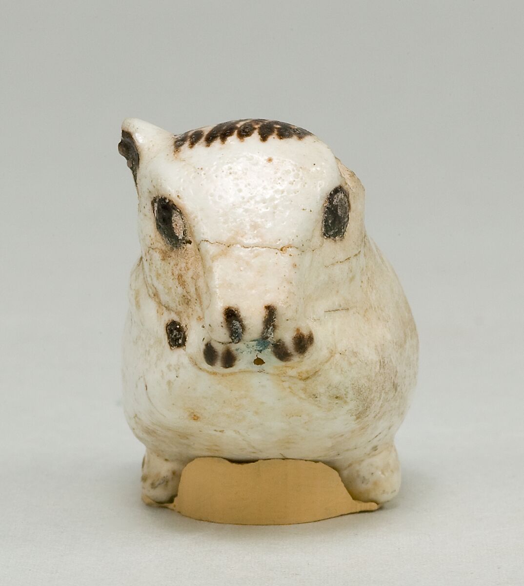 Jerboa figurine, Faience