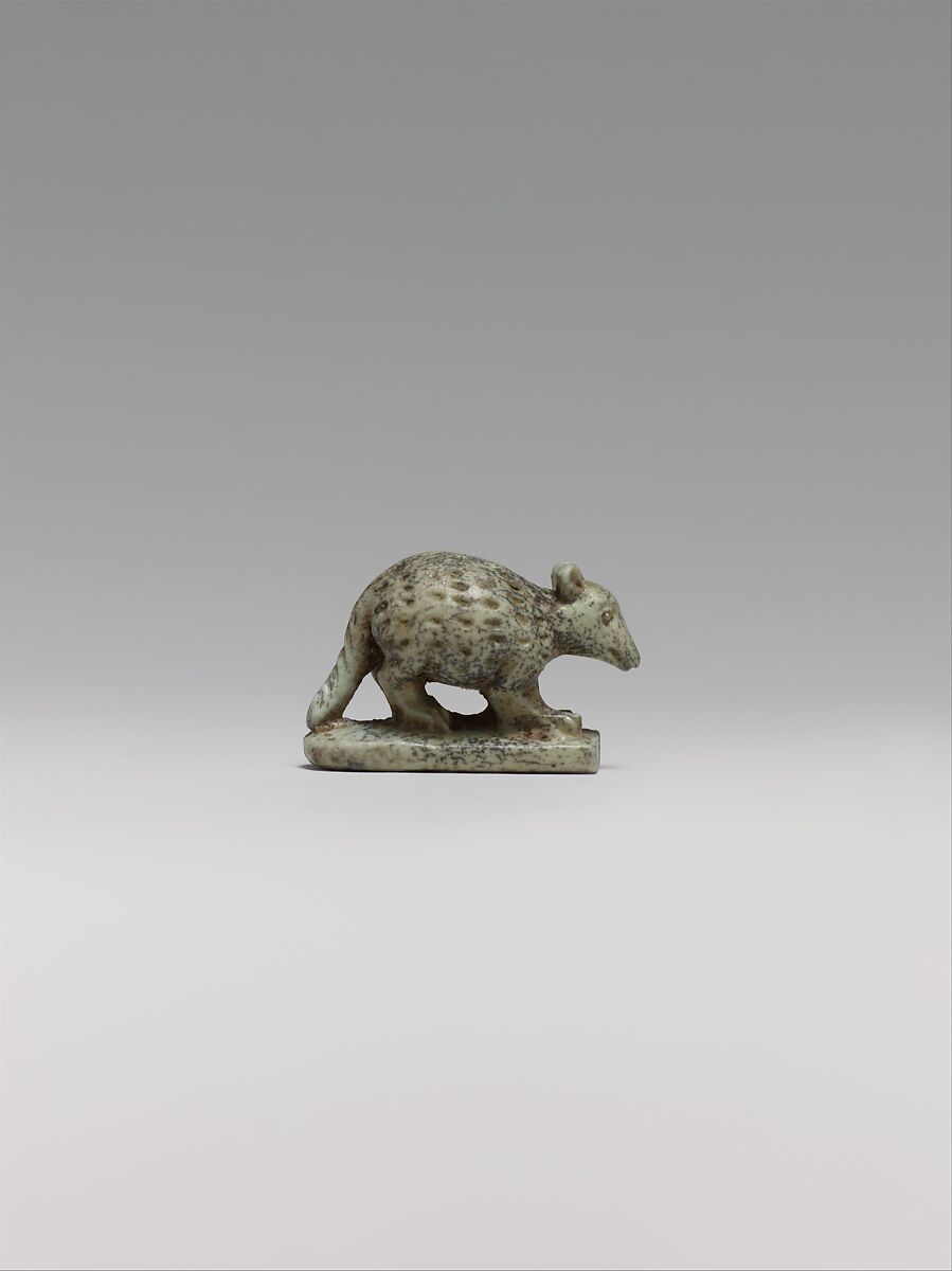 Genet Amulet, Faience