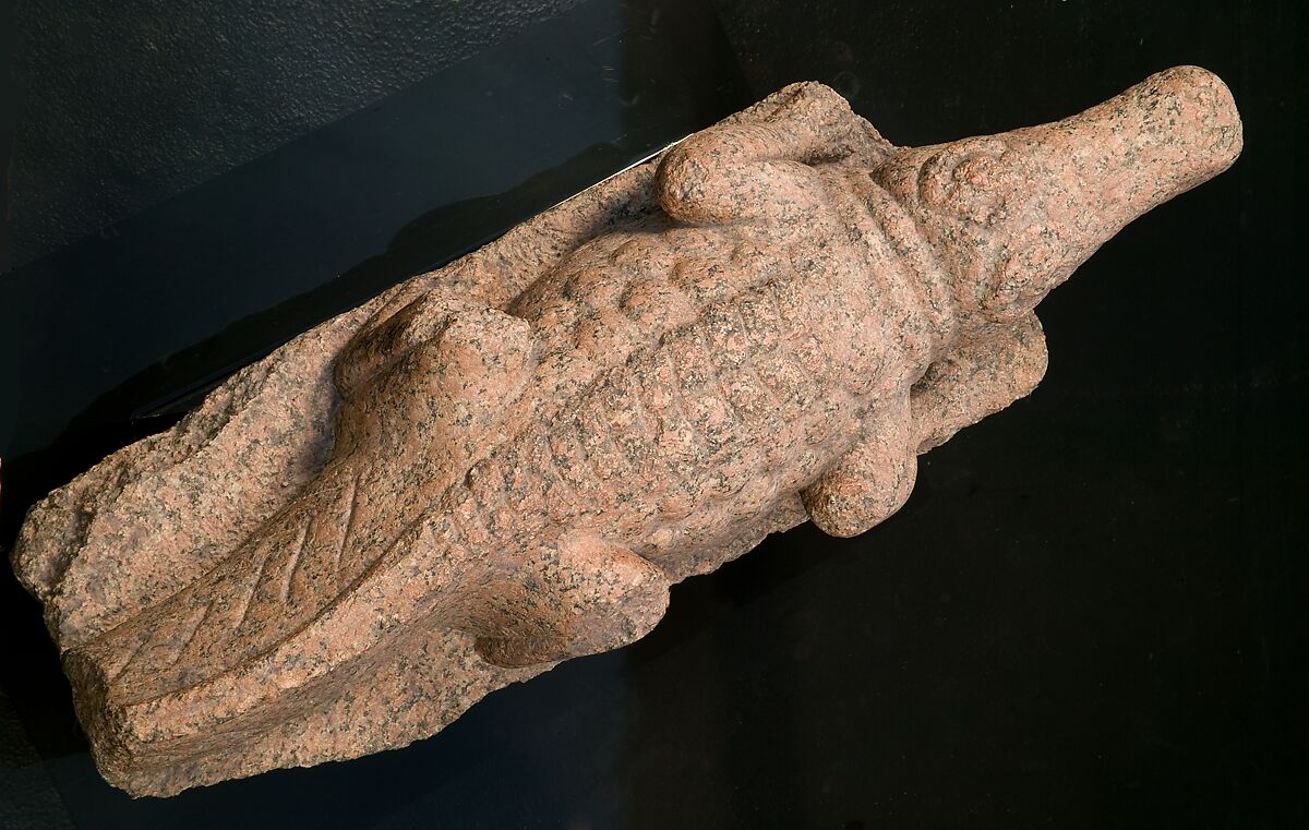 Crocodile statue, Granite