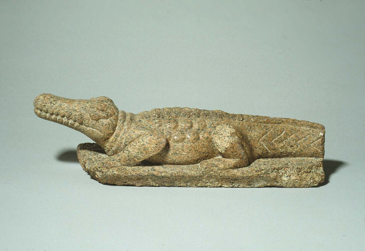Crocodile statue, Granite