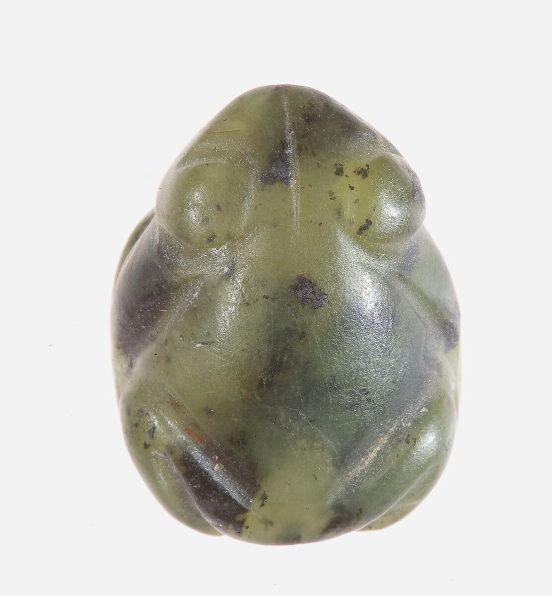 Frog amulet, Serpentinite