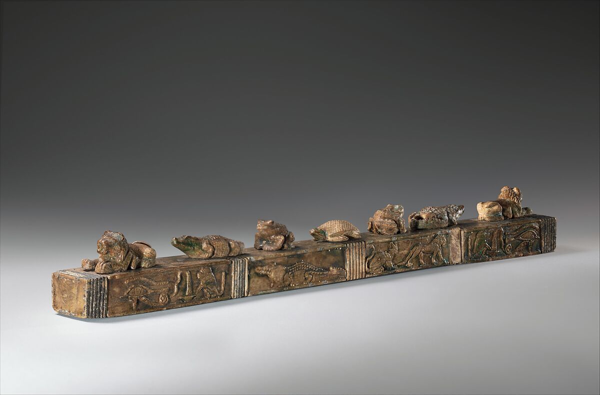 Apotropaic rod, Glazed steatite