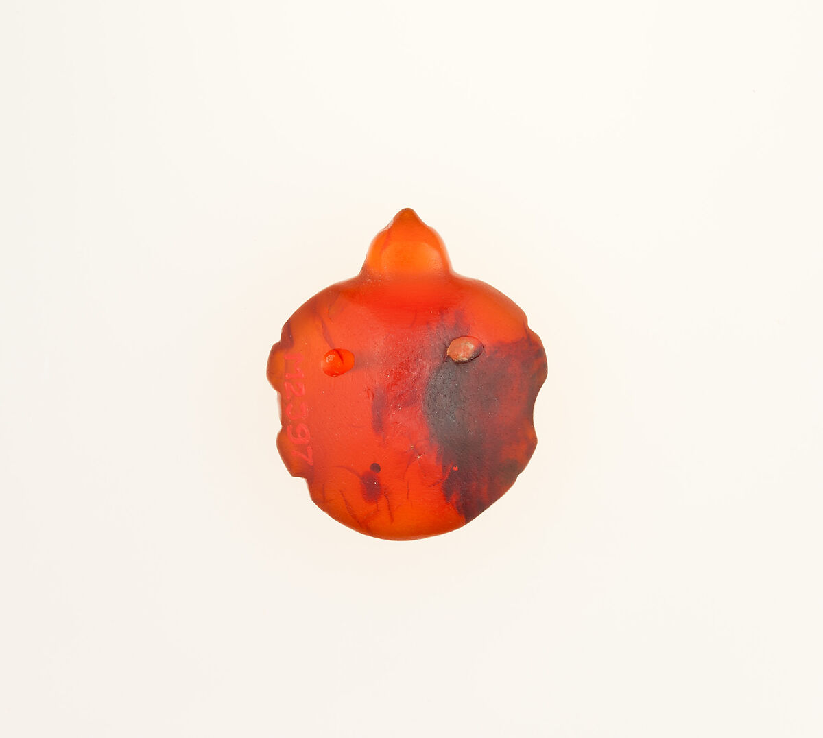 Turtle amulet, Carnelian