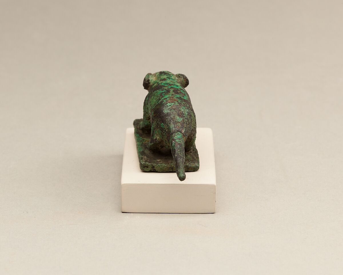 Figure of a Shrew, Cupreous metal