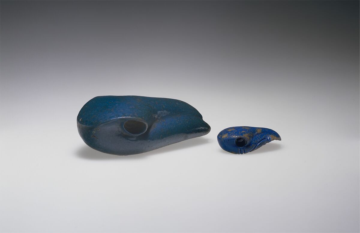 Cobra head, Faience 