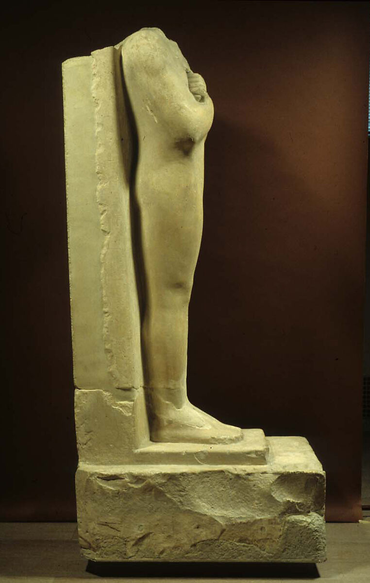 Osiride statue of Senwosret I, Limestone