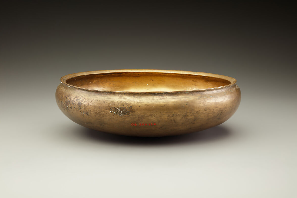 One of five bowls, Bronze or copper alloy