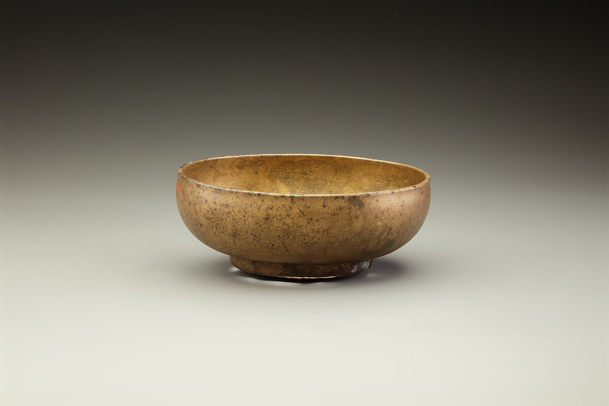 One of five bowls, Bronze or copper alloy 