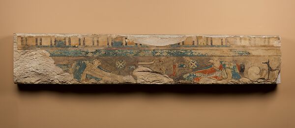 Relief block from a temple of Amenemhat I