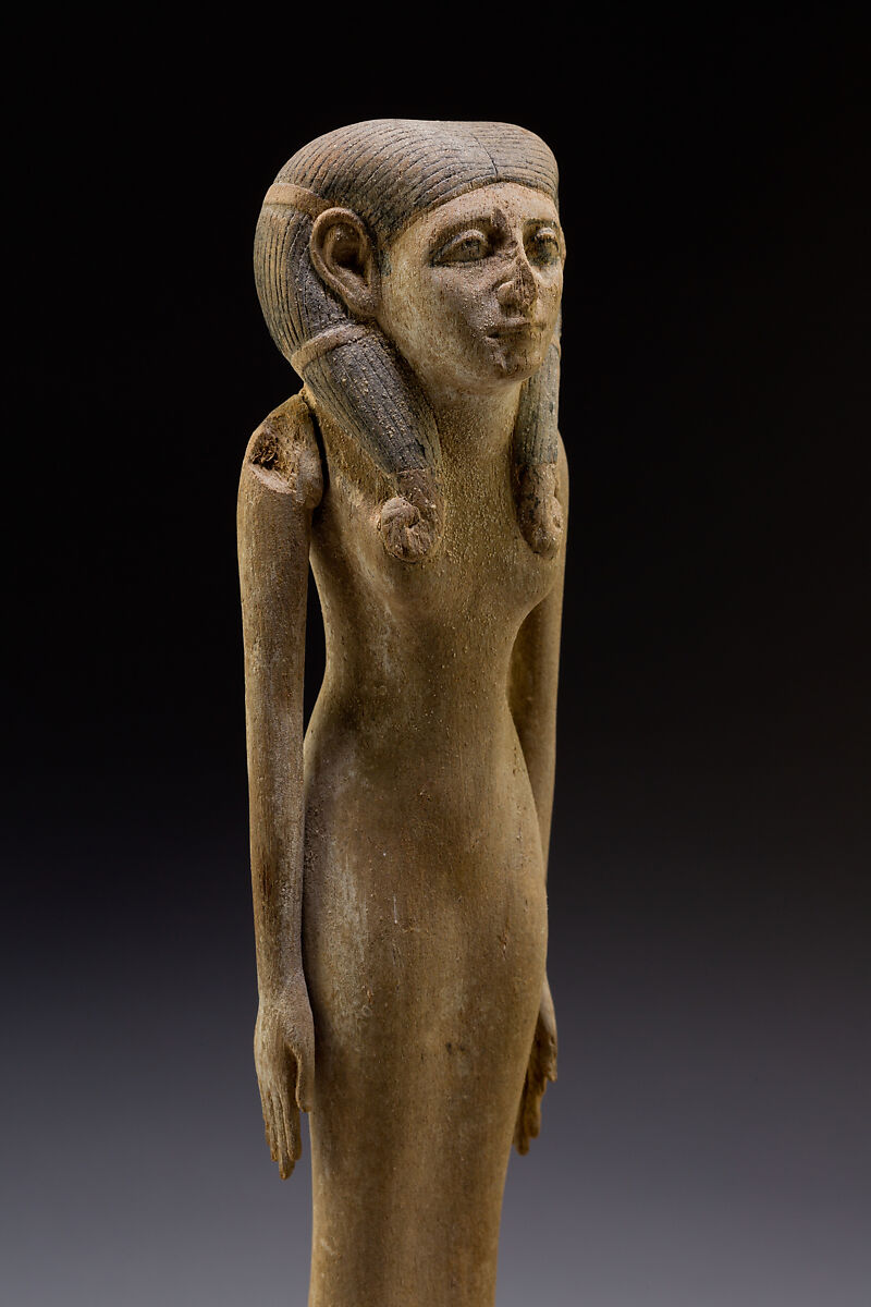 Statuette of Lady Kemtet, Painted wood