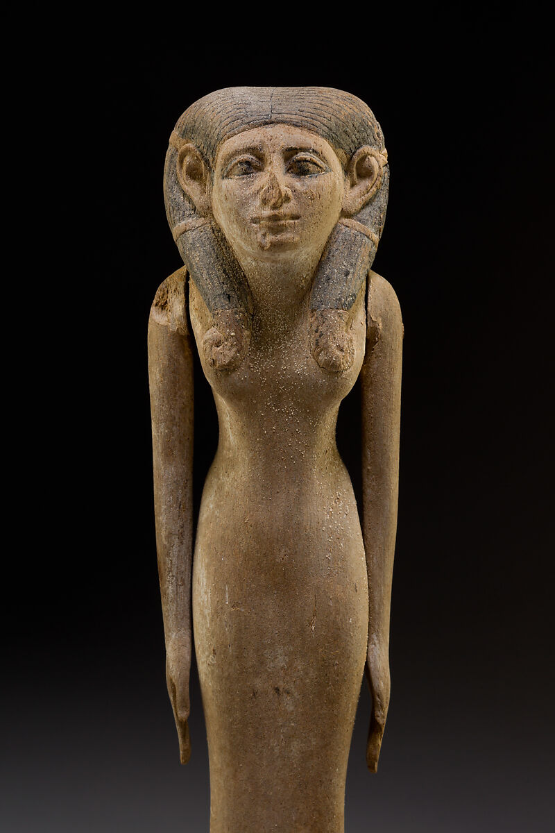 Statuette of Lady Kemtet, Painted wood